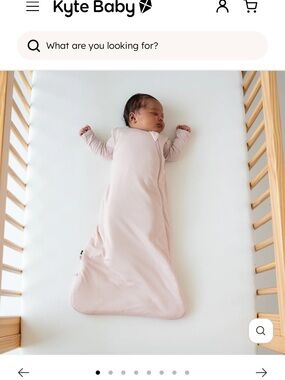 Kyte BABY Blush Pink Wearable Sleep Sack 1.0 tog